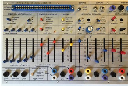 Buchla-208 Stored Programme SoundSource